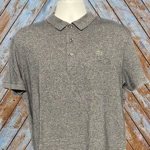 MENS LACOSTE GRAY POLO SHIRT XL